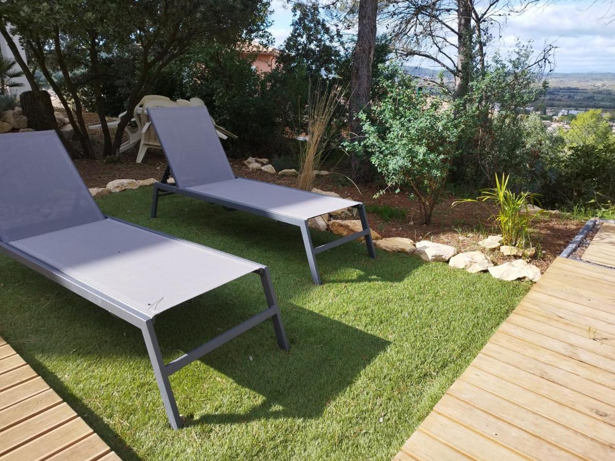 Studio Du Roc Des Garrigues Langlade Εξωτερικό φωτογραφία